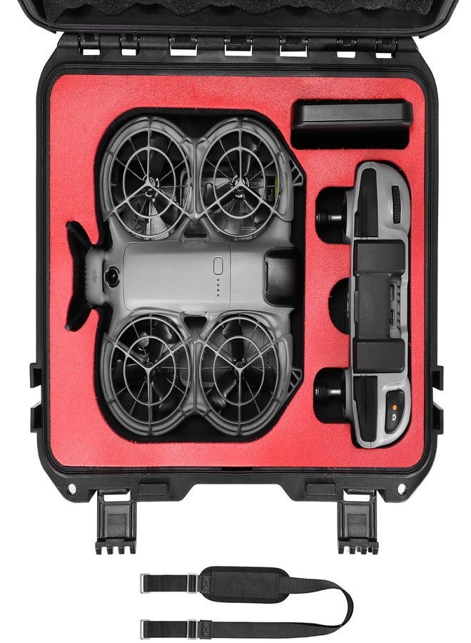 اف بي في توسكاي جراب FPVtosky NEO 2، جراب صلب مقاوم للماء لملحقات DJI NEO 2 Fly More Combo، يناسب جهاز التحكم عن بعد DJI RC-N3 [الجراب فقط] - Image 1